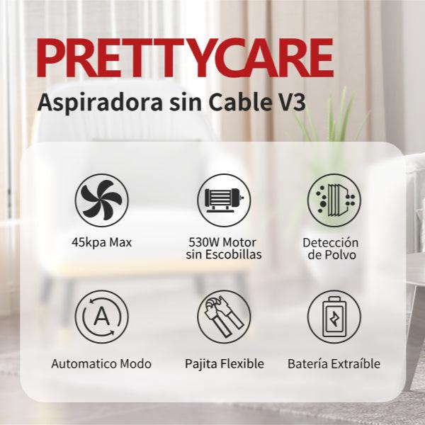 Aspiradora Inalambrica  Pretty Care V3 530W