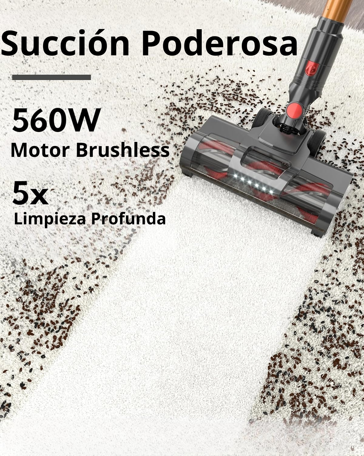 Aspiradora Inalambrica  Pretty Care V3 530W