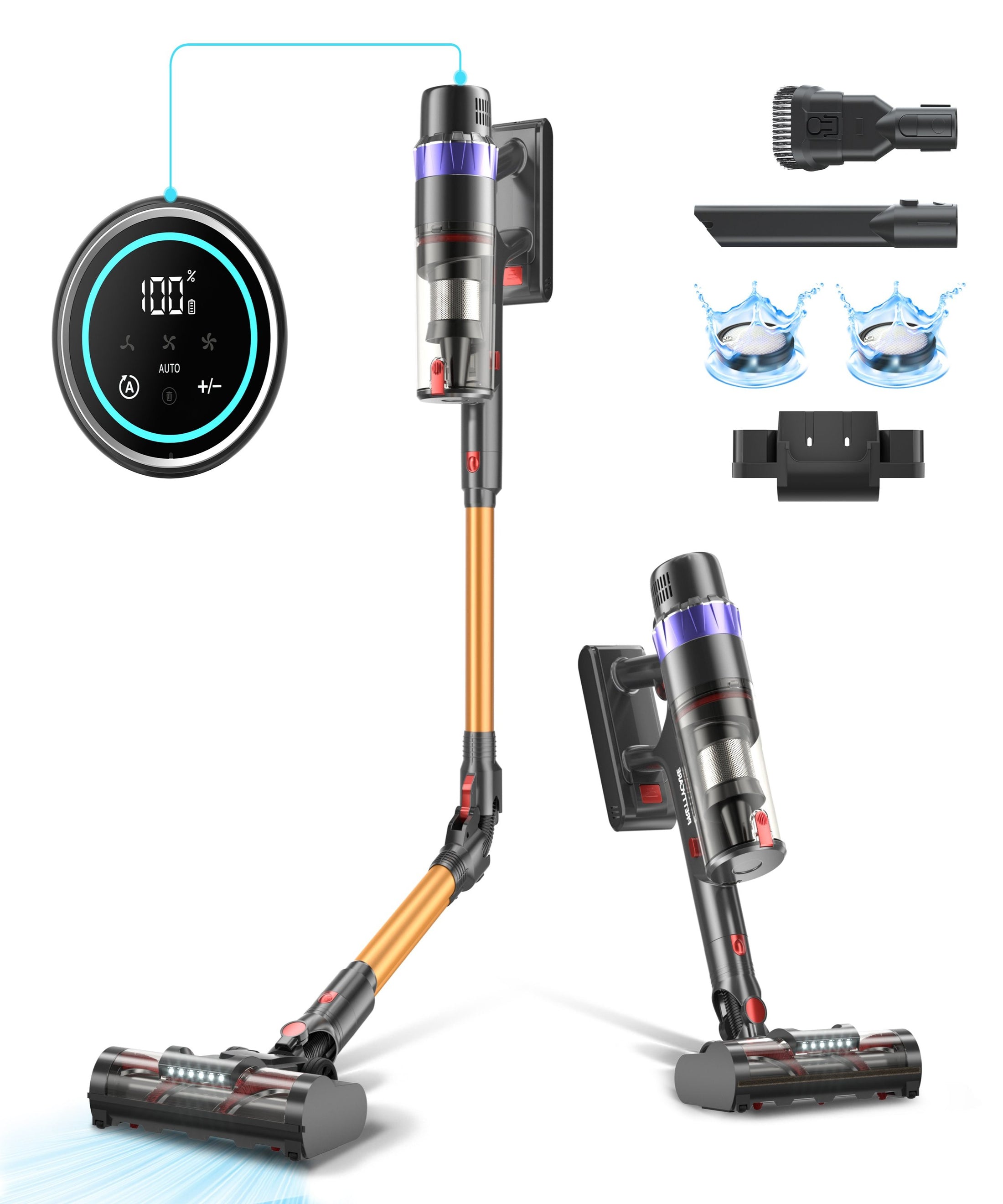 Aspiradora Inalambrica  Pretty Care V3 530W